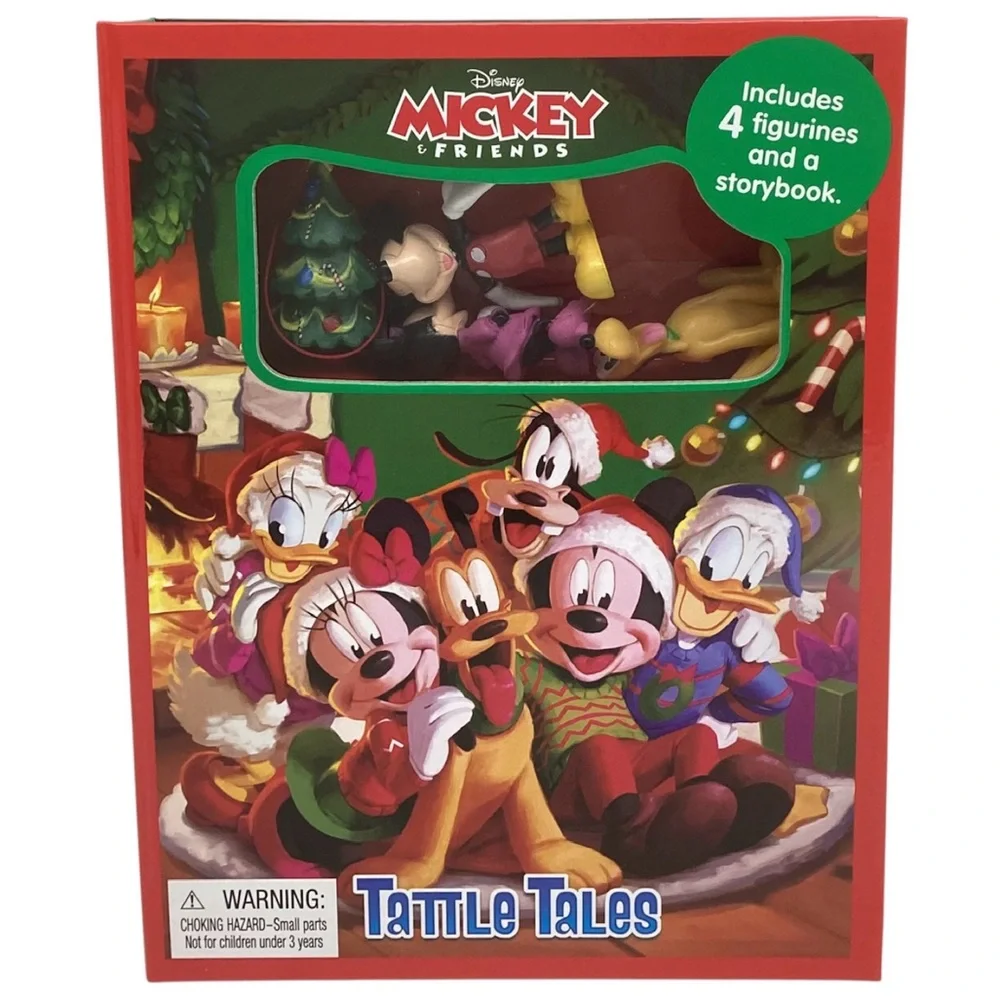 Disney’s Mickey Friends “Tattle Tales” My Busy Book Set (NWT)